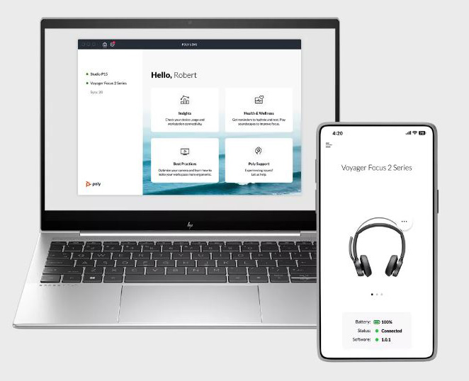 VOYAGER 4245 OFFICE CONVERTIBLE BLUETOOTH HEADSET